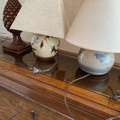 Three Table Lamps