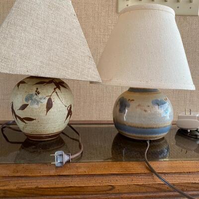 Three Table Lamps