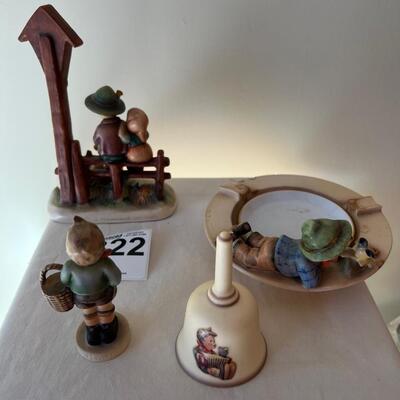 Lot 4 Hummel Items