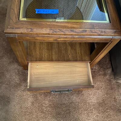 Six Glass Top Table