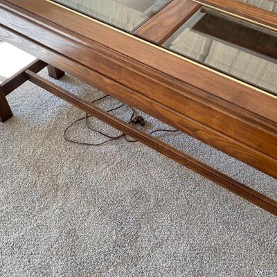 Six Glass Top Table