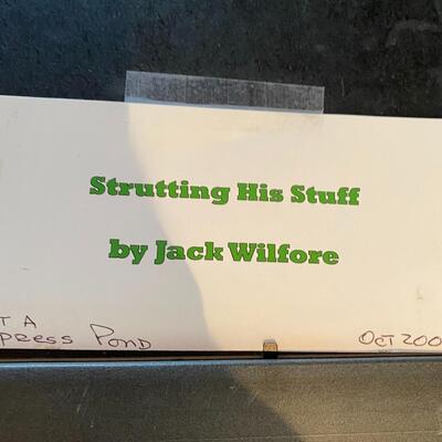 Bird Photograph Signed on the back Jack Wilfore
