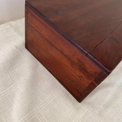 Antique Wooden Microscope Box
