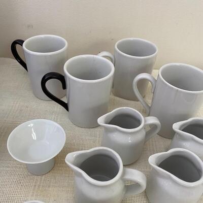 Hall Pottery, Baskets, Demitasse Cups and More