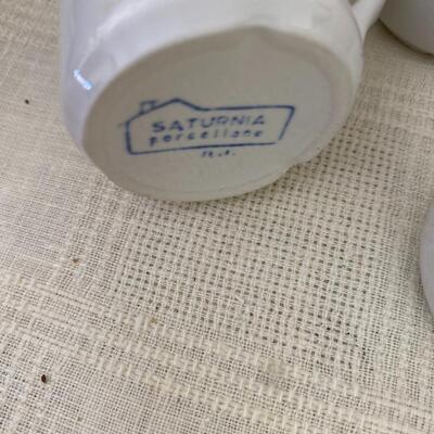 Hall Pottery, Baskets, Demitasse Cups and More