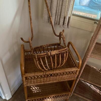Rattan Wicker Shelves