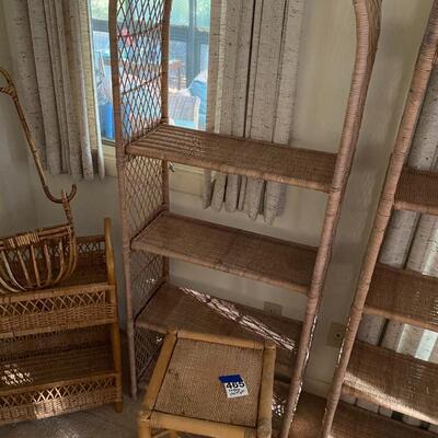 Rattan Wicker Shelves