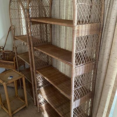 Rattan Wicker Shelves