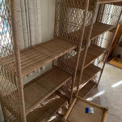 Rattan Wicker Shelves