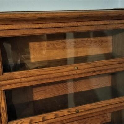Lot #150  Antique Macey Barrister Bookcase - 4 sections