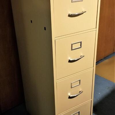 Lot #151  4 Drawer File Cabinet