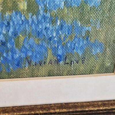 Lot #170  Sweet Pair of Original Paintings - Texas Hill Country - Listed Artist