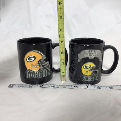 (5) PACKERS | Mixed group of mugs