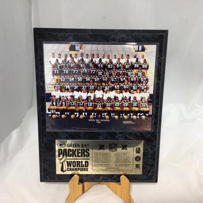 (9) PACKERS | World Champions Plaque