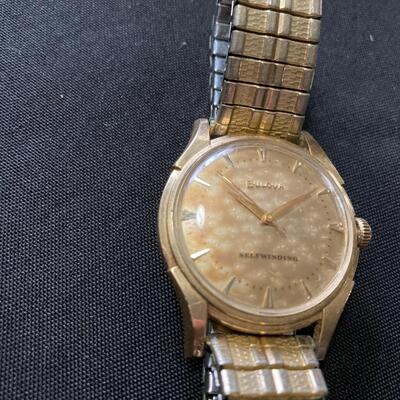 Bulova Vintage Menâ€™s Automatic Watch Working!