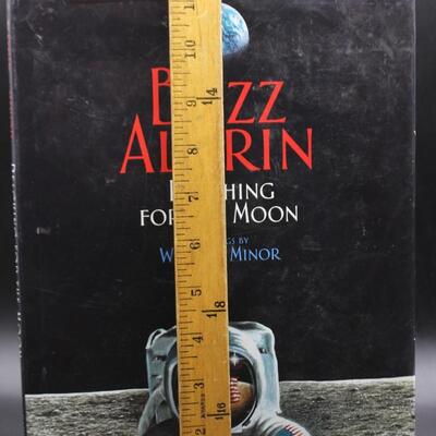 Signed Buzz Aldrin Reaching for the Moon Illustrated by Wendell Minor