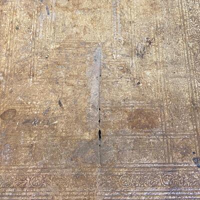 Antique 1607 Book of Gospel in Latin  by HIERONYMO NATALI Jesuit