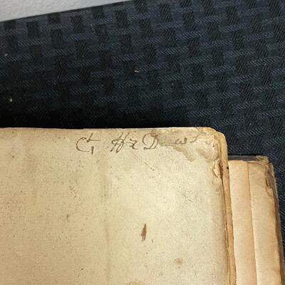 Antique 1607 Book of Gospel in Latin  by HIERONYMO NATALI Jesuit