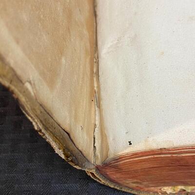 Antique 1607 Book of Gospel in Latin  by HIERONYMO NATALI Jesuit