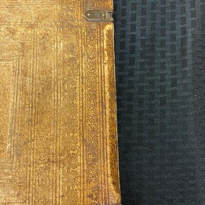 Antique 1607 Book of Gospel in Latin  by HIERONYMO NATALI Jesuit