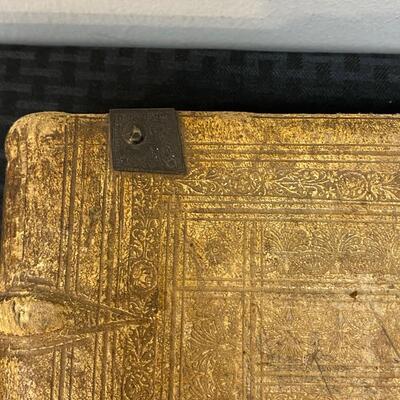 Antique 1607 Book of Gospel in Latin  by HIERONYMO NATALI Jesuit