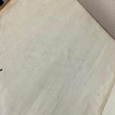 Antique 1607 Book of Gospel in Latin  by HIERONYMO NATALI Jesuit