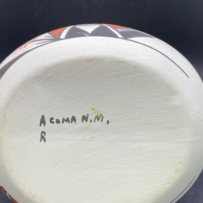 Native American Acoma Pueblo New Mexico Pottery Wedding Vase