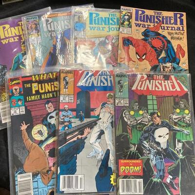 Punisher Comics Lot of 7