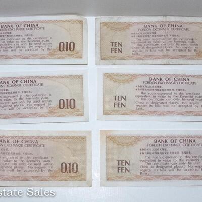 6 BANK OF CHINA - TEN FEN
