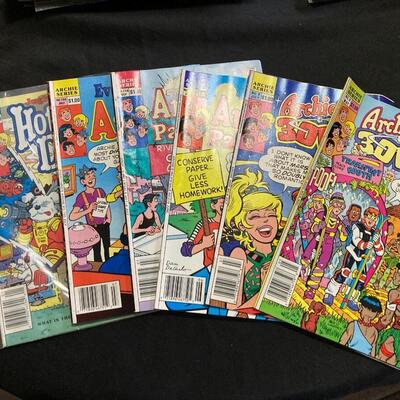 Archie Comic Book Lot of 6