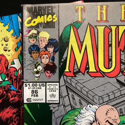 The Mutants Comics Lot of 4