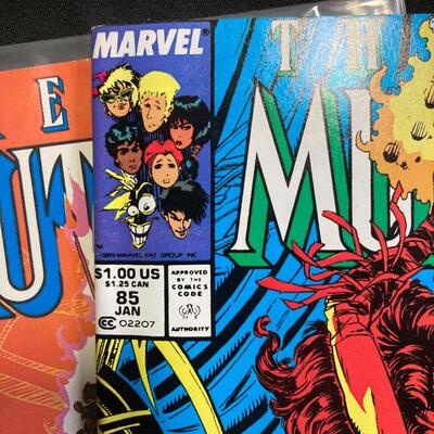 The Mutants Comics Lot of 4
