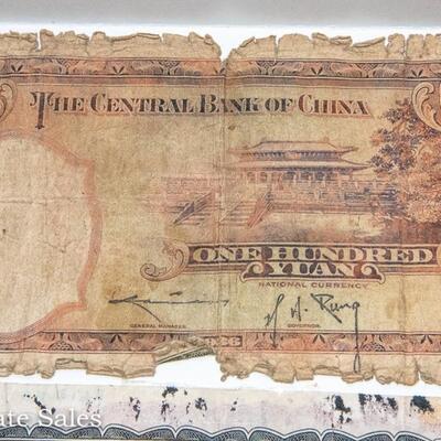 5 - CENTRAL BANK OF CHINA - VARIOUS YUAN