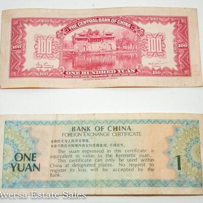 4 - CENTRAL BANK OF CHINA - VARIOUS YUAN