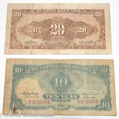 4 - CENTRAL BANK OF CHINA - VARIOUS YUAN