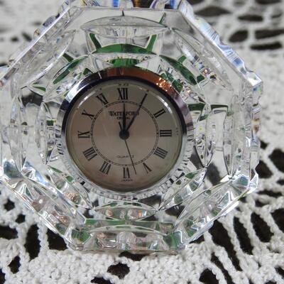 Waterford Desk Clock