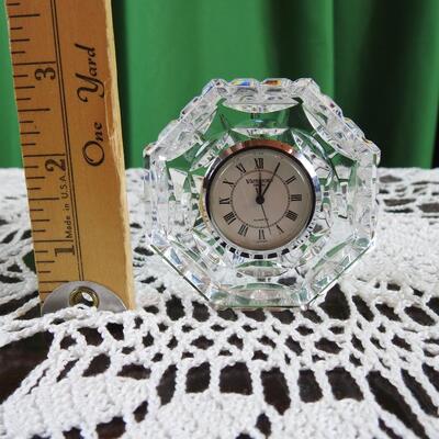 Waterford Desk Clock