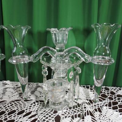Pair of Cambridge Epergne