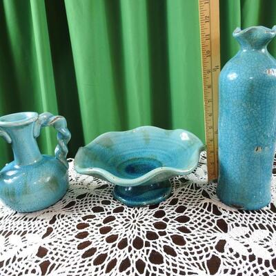 Trio of Pottery
