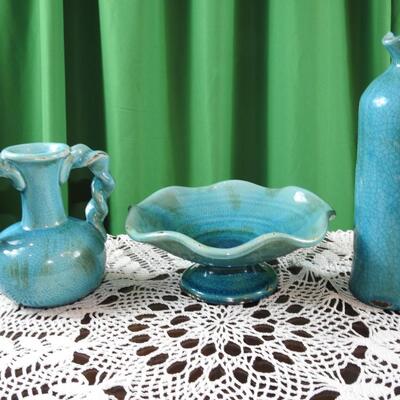 Trio of Pottery