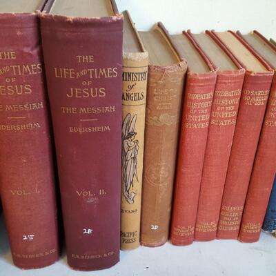 Antique Religious Book Lot 100 Books