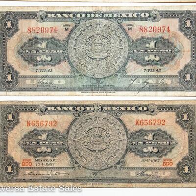 4 - BANCO DE MEXICO  - UNO (1) PESO NOTES