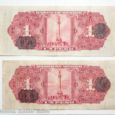 4 - BANCO DE MEXICO  - UNO (1) PESO NOTES