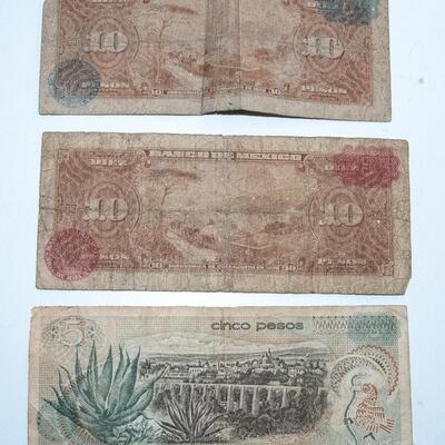 3 - BANCO DE MEXICO - DIEZ (10) PESO NOTES