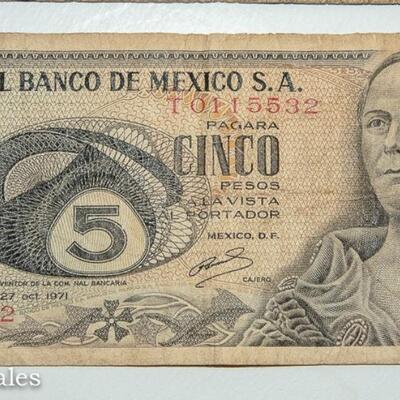 3 - BANCO DE MEXICO - DIEZ (10) PESO NOTES