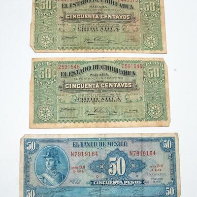 3 - MEXICAN PAPER NOTES