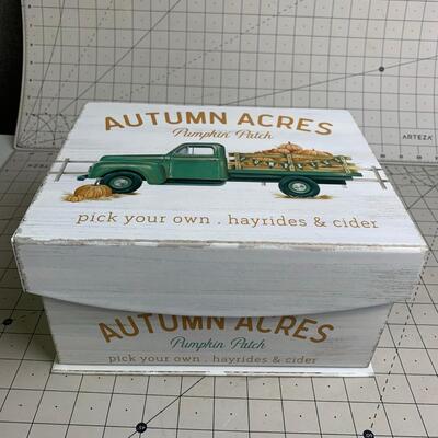 #14 Autumn Acres Decorative Box