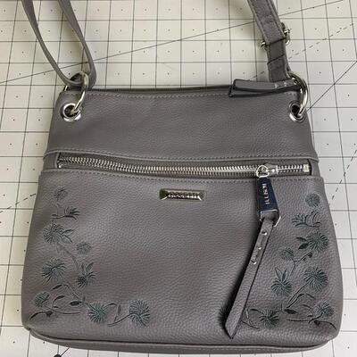 #20 Rosetti Grey Floral Bag