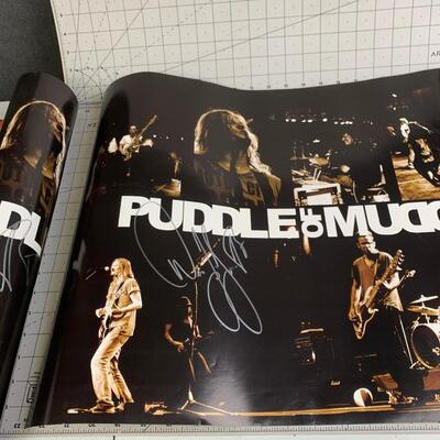 #25 Signed Puddle Of Mud Poster (2 of 2)