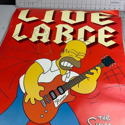 #27 The Simpsons Rock Poster